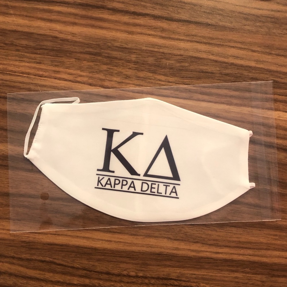 Personalized/ UNOPENED Kappa Delta Facemasks!